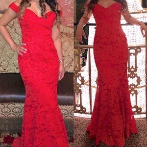 Red Formal Gown